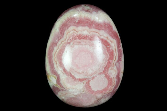 Polished Rhodochrosite Egg - Argentina #100439